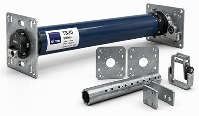 Motorisation tubulaire SIMU T830 — 300Nm